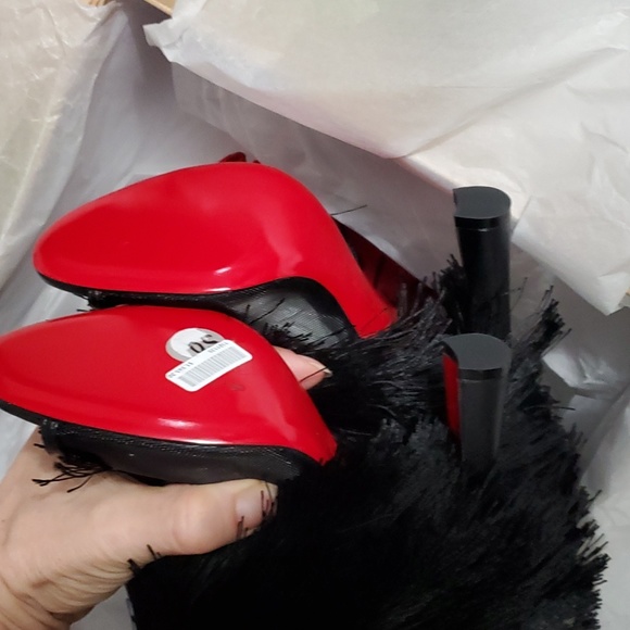 NIB $1995 Christian Louboutin Zaza peeptoe bootie - Picture 12 of 13